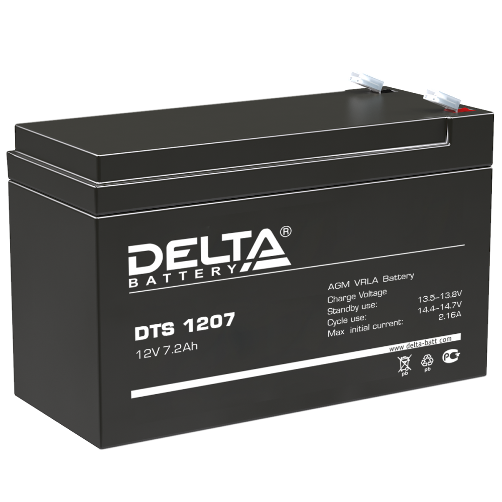 Energon/Delta Battery, DTS 1207: Kurşun-Asit VRLA Akü